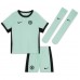 Tanie Strój piłkarski Chelsea Axel Disasi #2 Koszulka Trzeciej dla dziecięce 2023-24 Krótkie Rękawy (+ szorty)